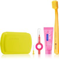 Curaprox Travel Set travel set for teeth, tongue and gums Green