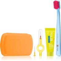 Curaprox Travel Set travel set for teeth, tongue and gums Orange