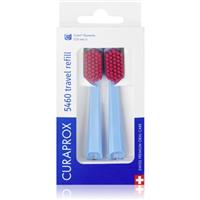 Curaprox Travel Set 2-pack travel set replacement heads Blue 2 pc