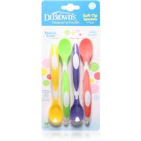 Dr. Brown's Designed to Nourish Soft-Tip Spoons spoon for children 4 m+ 4 pc