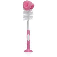Dr. Brown's Bottle Brush brush for cleaning bottles and teats Pink 1 pc