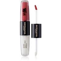 Dermacol 16H Lip Colour long-lasting lipstick and lip gloss shade 01 Bella Aura 2x4 ml