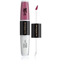 Dermacol 16H Lip Colour long-lasting lipstick and lip gloss shade 07 2x4 ml