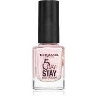 Dermacol 5 Day Stay long-lasting nail polish shade 06 First Kiss 11 ml