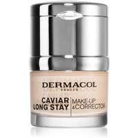 Dermacol Caviar Long Stay caviar long-lasting foundation and perfecting concealer shade 1 Pale 30 ml