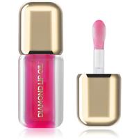 Dermacol Diamond Lip Oil tinted lip oil with magnifying effect shade 05 Rose Flame 4 ml