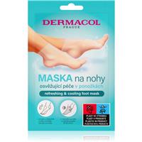 Dermacol Refreshing & Cooling regenerating foot mask in sock form with a refreshing effect 1 pair