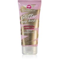 Dermacol My Body moisturising body lotion with glitter 200 ml