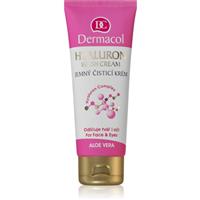 Dermacol Hyaluron gentle cream cleanser for face and eyes 100 ml