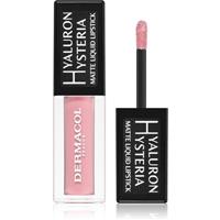 Dermacol Hyaluron Hysteria liquid matt lipstick shade 01 4.5 ml