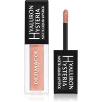 Dermacol Hyaluron Hysteria liquid matt lipstick shade 02 4.5 ml