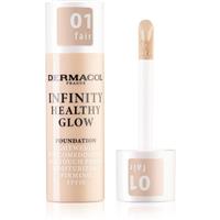 Dermacol Infinity Healthy Glow liquid foundation SPF 10 shade 01 Fair 20 g