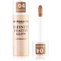 Dermacol Infinity Healthy Glow liquid foundation SPF 10 shade 04 Bronze 20 g