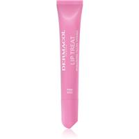 Dermacol Lip Treat hydrating lip gloss shade 5 Pink Kiss (Strawberries & Cream) 10 ml