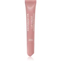 Dermacol Lip Treat hydrating lip gloss shade 8 Mocha Mousse (Caramel Toffee) 10 ml