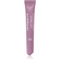 Dermacol Lip Treat hydrating lip gloss shade 9 Taupe Brown (Choco & Vanilla) 10 ml