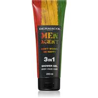 Dermacol Men Agent Dont Worry Be Happy shower gel 3-in-1 250 ml