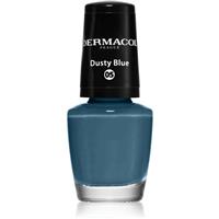 Dermacol Mini nail polish shade 05 Dusty Blue 5 ml