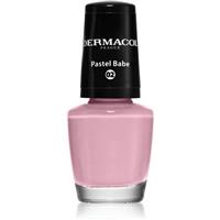 Dermacol Mini nail polish shade 02 Pastel Babe 5 ml