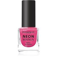 Dermacol Neon Mania nail polish shade 1 Pink Chic 5 ml