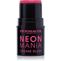 Dermacol Neon Mania cream blush shade 1 Pink 5.2 g