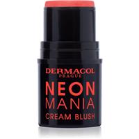 Dermacol Neon Mania cream blush shade 2 Coral 5.2 g