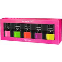 Dermacol Neon neon nail polish for artificial nails gift set