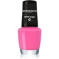 Dermacol Neon neon nail polish shade 26 Sugar 5 ml