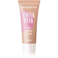 Dermacol Think Pink brightening tinted moisturizer shade 02 Medium 30 ml