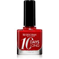Deborah Milano 10 Days Long quick-drying nail polish shade 161 Dark Red 11 ml