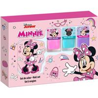 Disney Minnie Nail Set nail polish set for children 3y+ Pink, Blue, Purple 3x4.5 ml