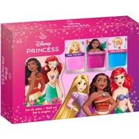 Disney Princess Nail Set nail polish set for children 3y+ Pink, Blue, Pink 3x4.5 ml
