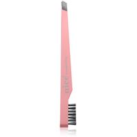 Diva & Nice Cosmetics Accessories slanted tweezers with brush Pink 1 pc