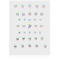 Diva & Nice Cosmetics Face Stones stickers for the face 35 pc