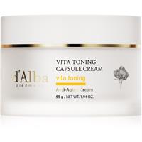 d'Alba Vita Toning Capsule Cream deep moisturising cream with a brightening effect 55 g