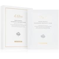 d'Alba White Truffle Nourishing Treatment Mask intensely moisturising face mask with soothing effect 5x25 ml