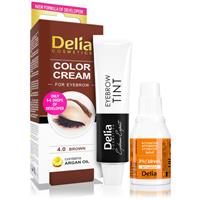 Delia Cosmetics Argan Oil brow colour shade 4.0 Brown 15 ml