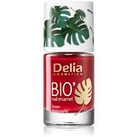 Delia Cosmetics Bio Green Philosophy nail polish shade 611 Red 11 ml