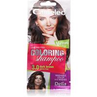 Delia Cosmetics Cameleo Coloring Shampoo toning shampoo for hair shade 3.0 Dark Brown 40 ml