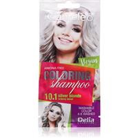 Delia Cosmetics Cameleo Coloring Shampoo toning shampoo for hair shade 10.1 Silver Blonde 40 ml