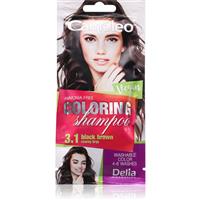 Delia Cosmetics Cameleo Coloring Shampoo toning shampoo for hair shade 3.1 Black Brown 40 ml