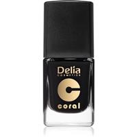 Delia Cosmetics Coral Classic nail polish shade 532 Black Orchid 11 ml