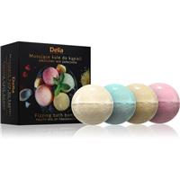 Delia Cosmetics Fizzing Bath Bombs Fruity Mix gift set for the bath 4x100 g
