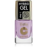 Delia Cosmetics Coral Nail Enamel Hybrid Gel gel nail polish shade 141 11 ml