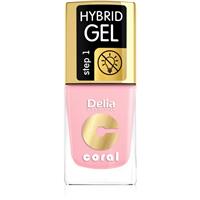 Delia Cosmetics Coral Nail Enamel Hybrid Gel gel nail polish shade 04 11 ml