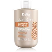 Delia Cosmetics Juicy Care Pineapple body scrub with regenerative effect 300 ml