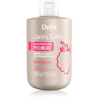 Delia Cosmetics Juicy Care Raspberry moisturising body scrub 300 ml