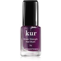 LONDONTOWN Kur Sheer Strength Nail Blush firming and brightening toning treatment for nails shade Concord 12 ml