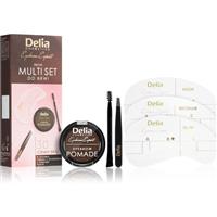 Delia Cosmetics Eyebrow Expert Zest brow kit shade 3.0 Dark Brown 3 pc