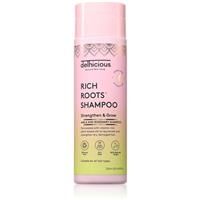 delhicious RICH ROOTS Strengthen & Moisturise Shampoo strengthening shampoo with moisturising effect 250 ml